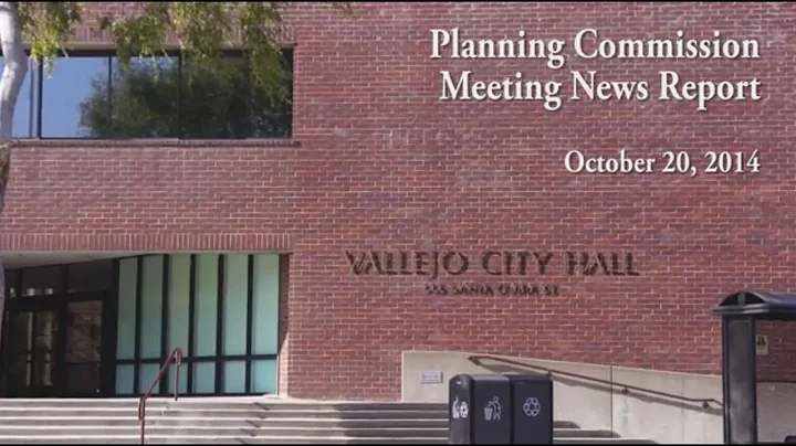 Vallejo Planning Commission News October 20, 2014