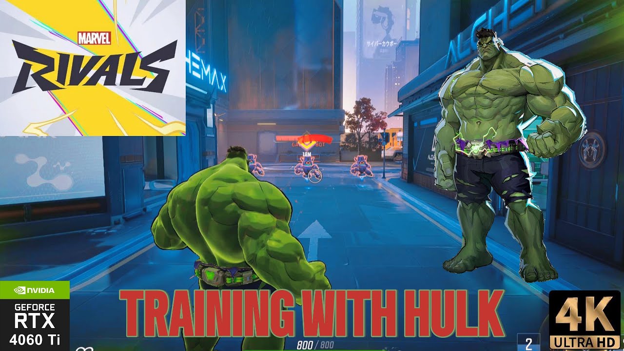 Training With Hulk| Marvel Rivals| HD Gameplay| RTX4060TI - YouTube