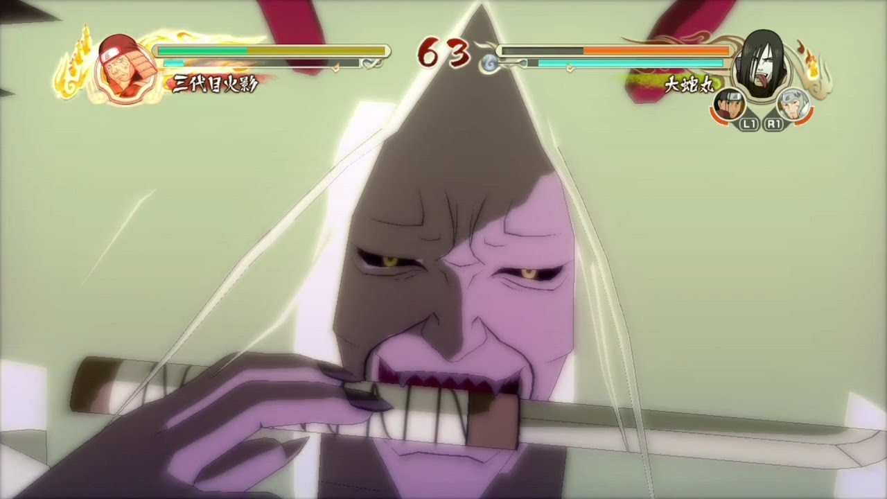 Third Hokage vs. Orochimaru: The Destruction of Konoha] Experience
