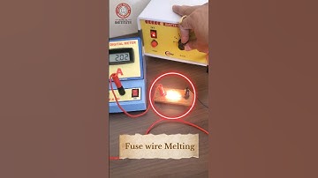 Fuse melting 🔥 #experiment #scienceexperiment #shorts #reels #electrical