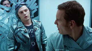 Сцены боя Quicksilver Powers из фильма Люди Икс