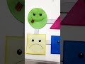 Easy 2D Shapes Project for Class 1 Maths|| Creative 2D Shapes Project for Young Learners
