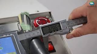 Rotary Blades Semi-Automatic Coaxial Line Sheathed Cable Stripping Machine