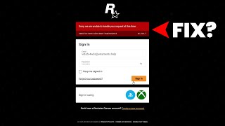 How to fix Rockstar / FiveM login error (ERROR: #1.00.7)