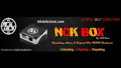 How repair MTK imei with NCKBOX