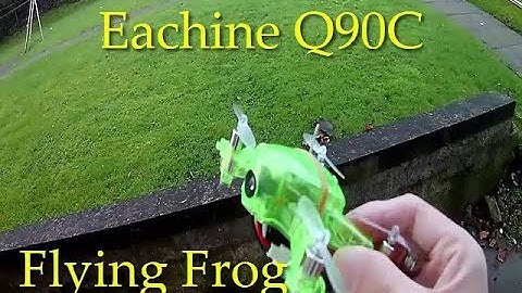 Eachine Q90C Flying Frog Better Test Flight
