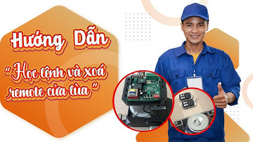 [HƯỚNG DẪN] HỌC LỆNH VÀ XOÁ REMOTE CỬA CỔNG LÙA TỰ ĐỘNG