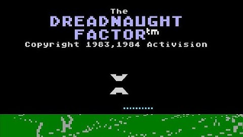 The Dreadnaught Factor - Atari 5200 (1984)