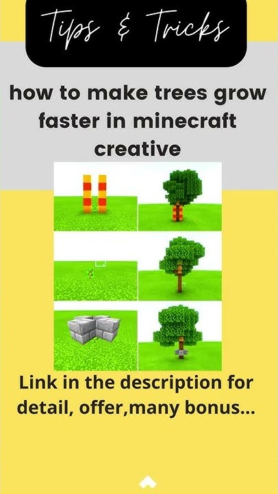how-to-make-trees-grow-faster-in-minecraft-creative-without-bone