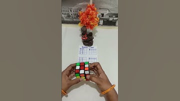 how to solve 3*3 cube.Geetha Cuber. #cube #rubik #rubikscube #cubecraft #craft #trending #ttf #viral