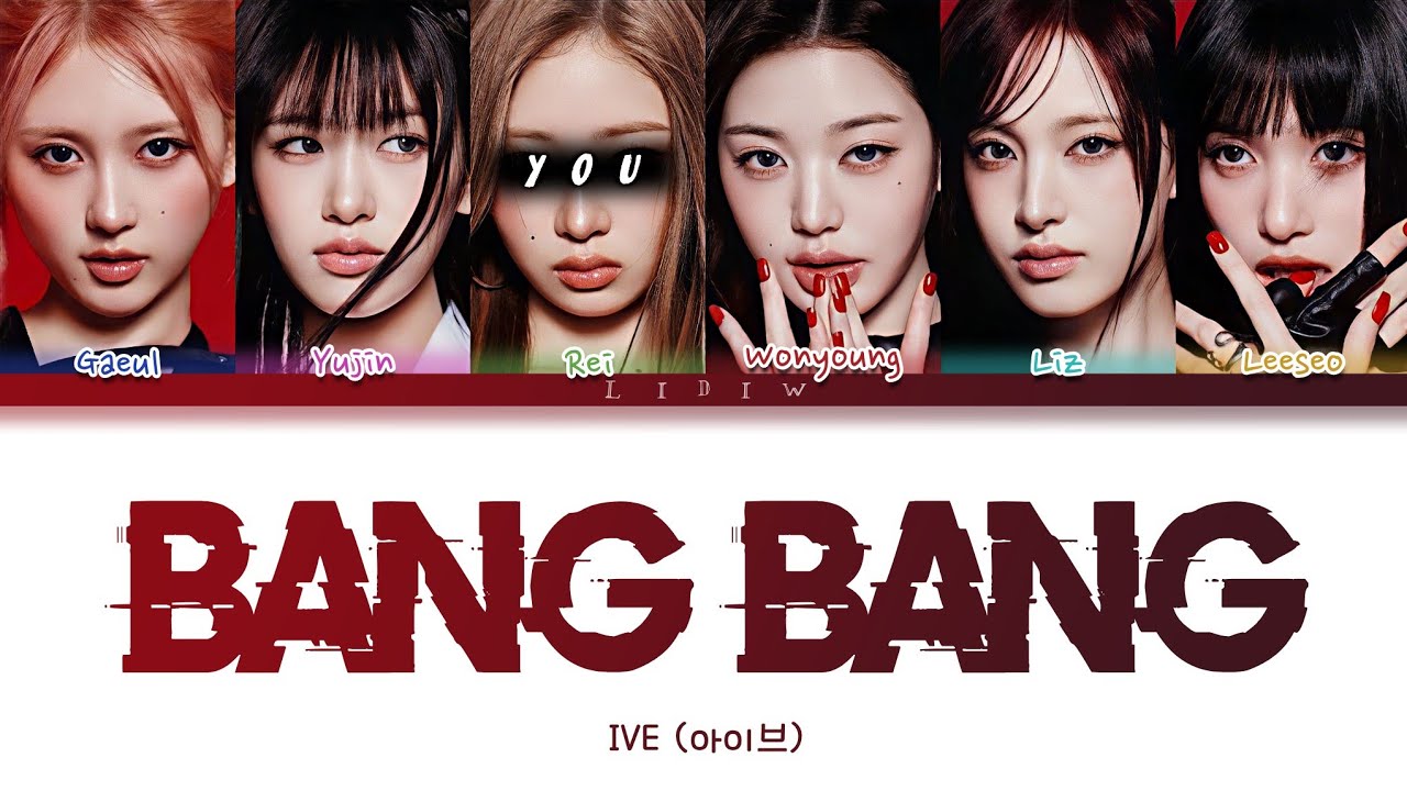 IVE || BANG BANG but you are Rei (Color Coded Lyrics Karaoke)