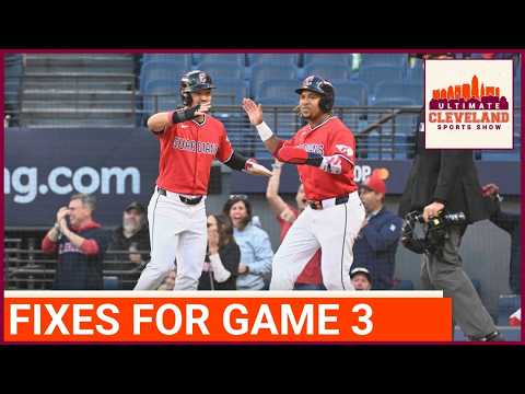What's the #1 change the Cleveland Guardians need to make to win G3 & turn around the ALDS?