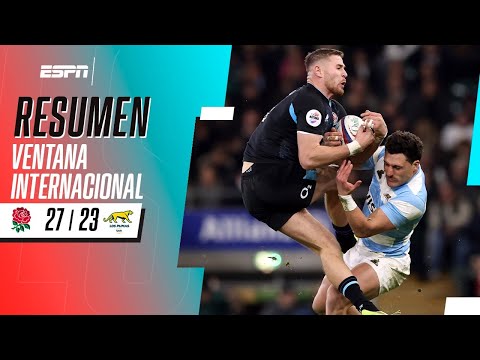 LOS PUMAS LEVANTARON SOBRE EL FINAL PERO CAYERON ANTE INGLATERRA POR 27-23 EN LONDRES | RESUMEN