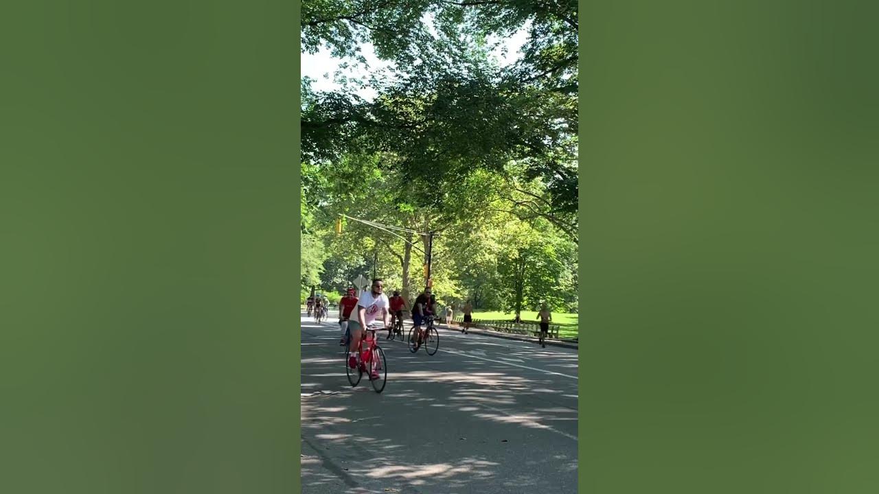 Biking in Central Park YouTube