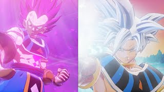 Hakaishin Vegeta vs Hakaishin Goku (DBZ KAKAROT) #dbzkakarot #dragonballsuper #hakaishin #vegeta