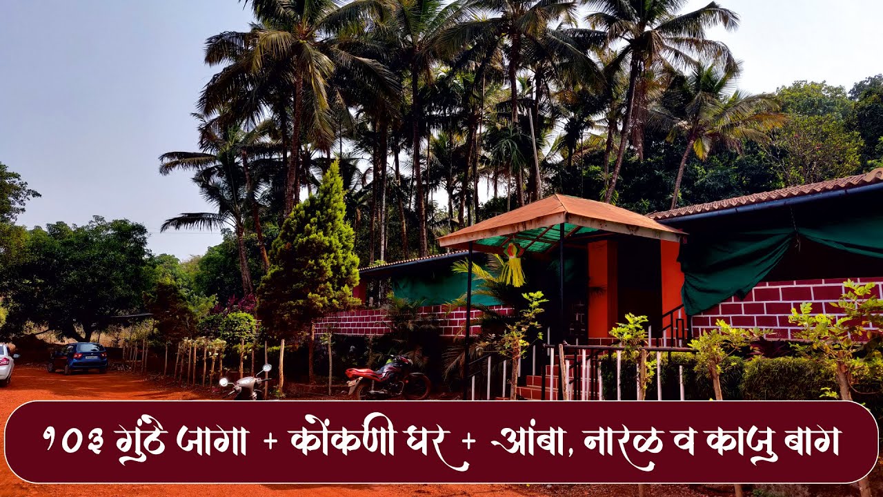 Konkani House + Mango & Cashew Farm For Sale in Ratnagiri 103 Gunthe