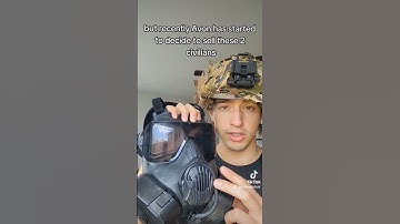 Avon FM50 Gas Mask #shorts #cbrn #tactical #prepper #prepping