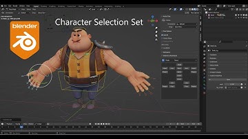 Animation Tools: Selection Set - BsMax Blender Addon