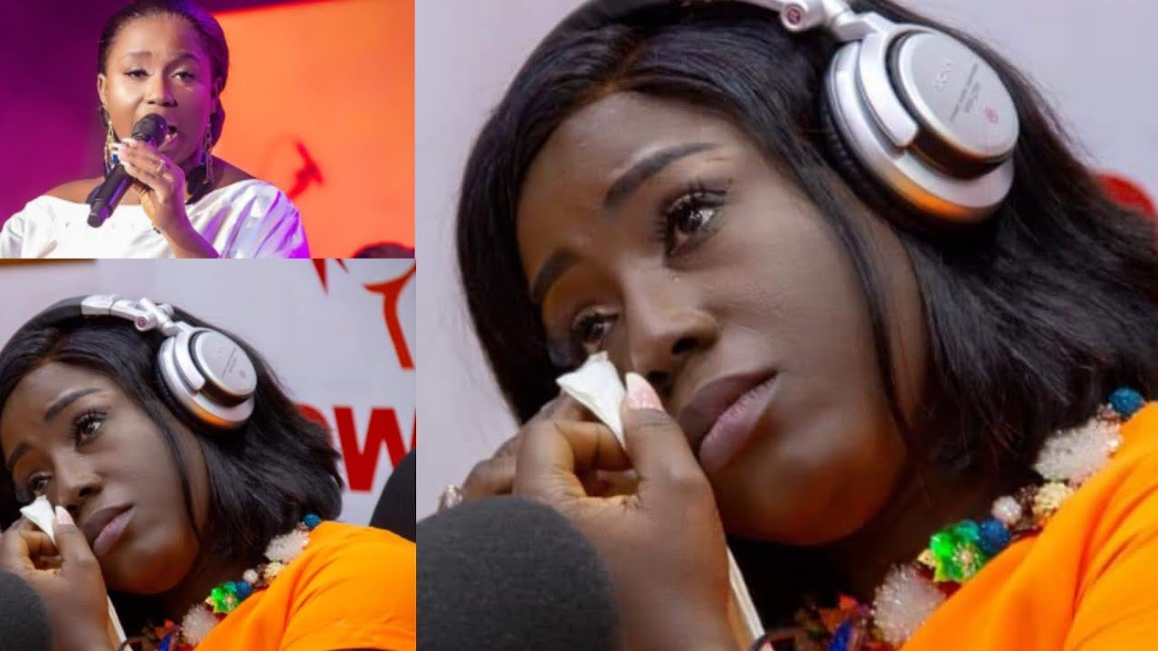 Diana Hamilton in tears ������ as mother & Sister call on live radio to congratulate her on her