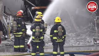 Apartment building destroyed by fire screenshot 5