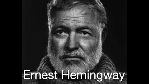 Hemingway Short Stories:  Mr and Mrs Elliot
