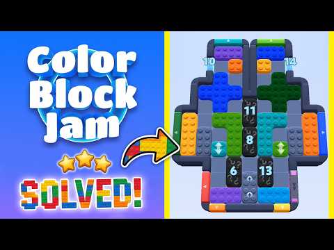 Color Block Jam - Level 870 Walkthrough 🧩 | Solution & Gameplay (Rollic Games) 📱