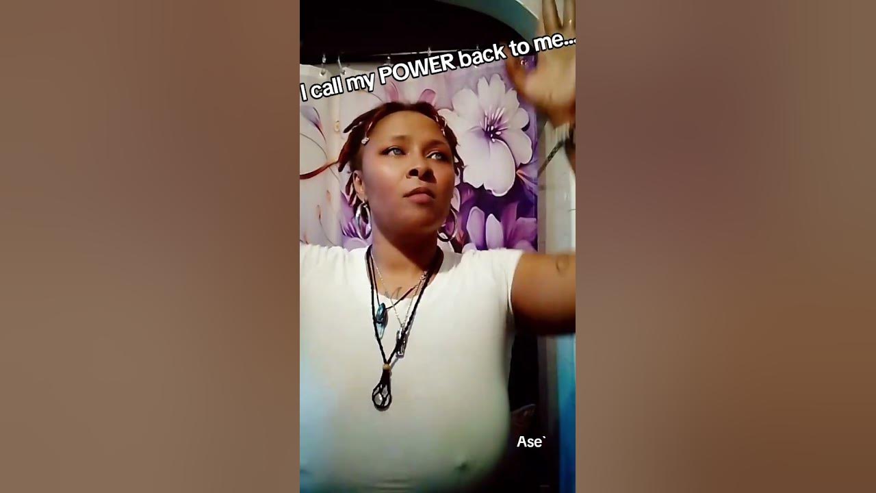 Calling my power back to me #trending