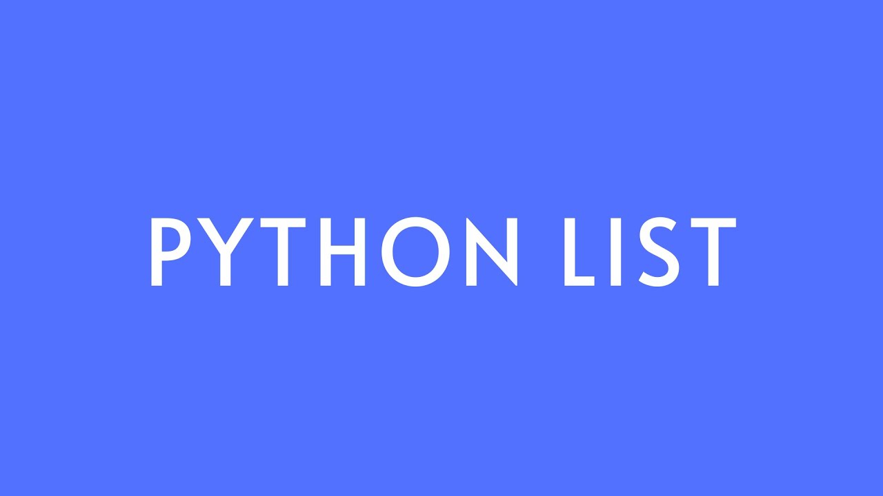 list python คือ  New Update  [Python Beginner] Tất tần tật về List trong Python cho người mới bắt đầu.