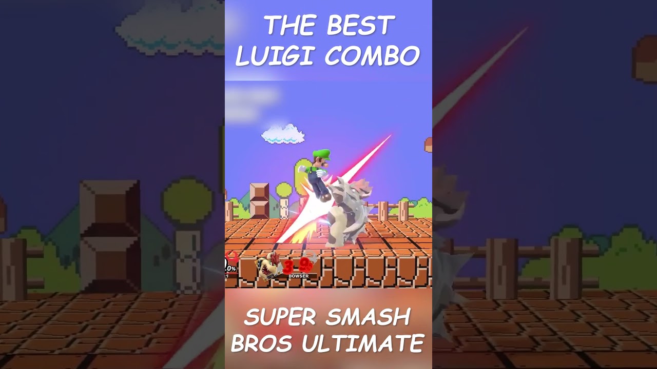 The Best Luigi Combo #smashbros #smashultimate #smash #ssbu