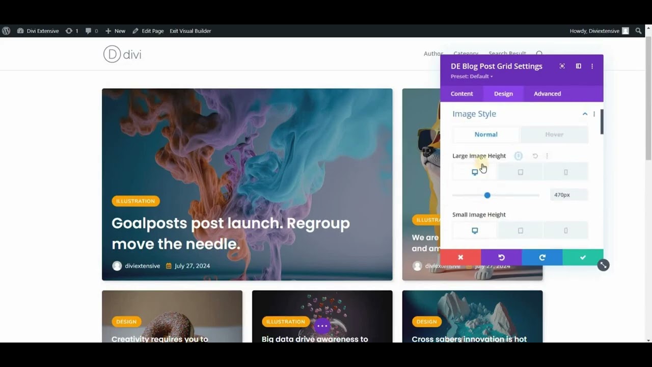 How to Use the Blog Post Grid Module in Divi Blog Ultra - YouTube