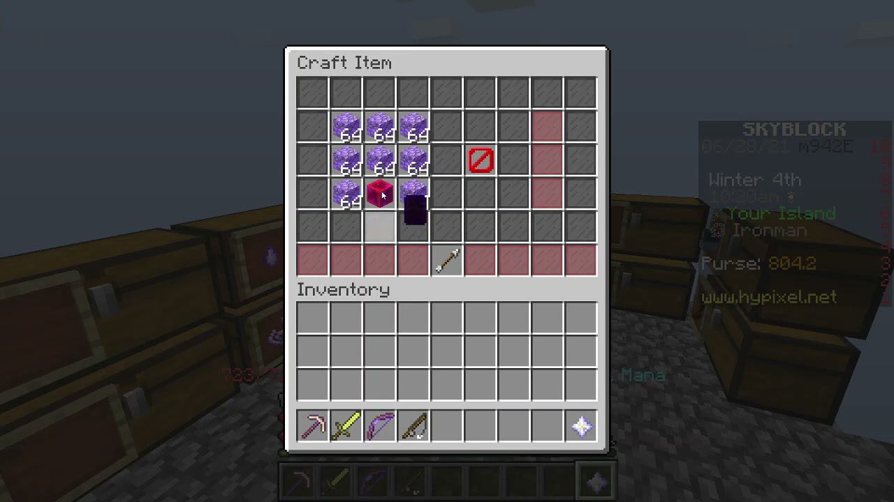 First Super Compacter on an Ironman profile | Hypixel Skyblock