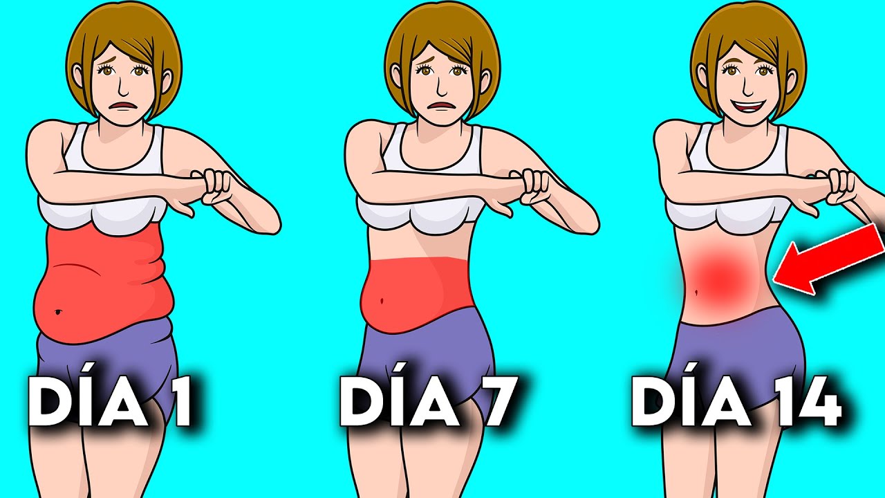 Miniatura del vídeo: 5 min/día, ¡mira cómo tu barriga rebelde QUEMA para siempre! 🔥