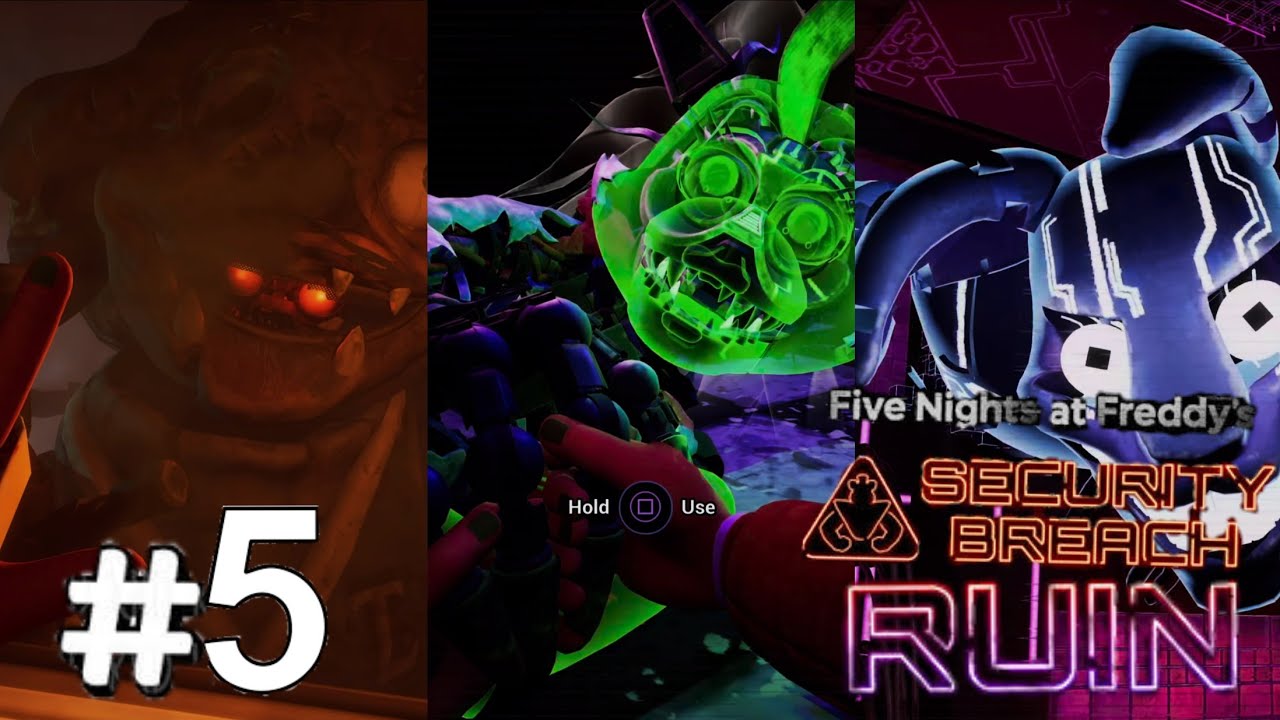 FNAF Security Breach RUIN is pain final part complete all three special ending