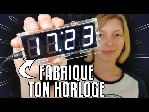 Vidéo: Comment Faire Une Horloge électronique