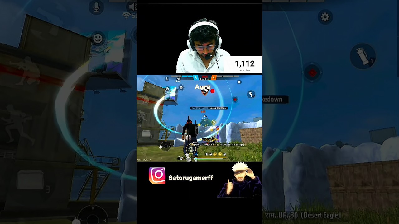 When I Have Desert Eagle😱 Enemy Got Scared🤯 