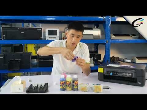 How to fill 603XL ink cartridge for Epson Expression home XP-2100 series printer