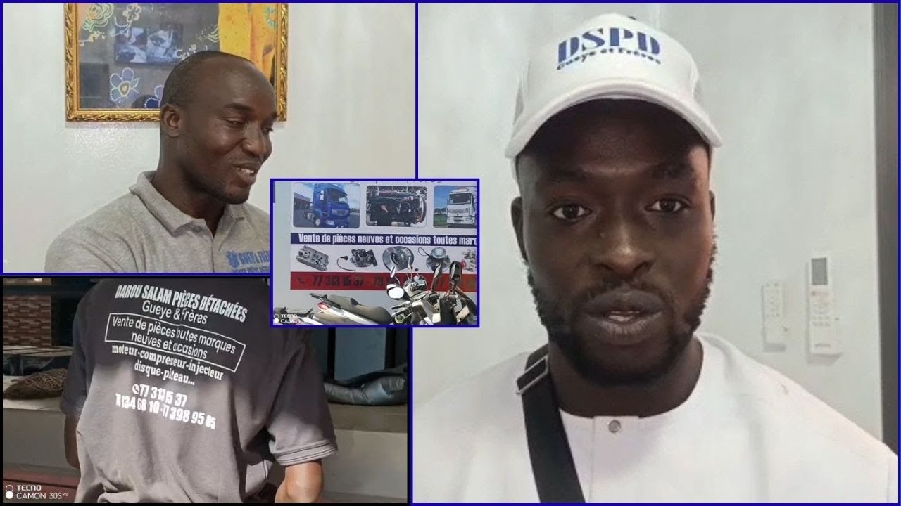 SITEU CHEZ GUEYE ET FRERE : VISITE  LES LOCAUX 77 021 14 50