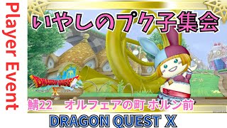 【ドラクエ１０】プレイヤーイベント第３回 #いやしのプク子集会 ｏ(^▽^)ｏ　２２鯖オルフェアの町 ホルン前から移動するよ！　DQ10　DQX　ドラゴンクエスト１０