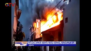 Download lagu Rumah Warga Terbakar, 50 Personel dan 15 Unit Mobil Damkar Diterjunkan #BIP 20/09