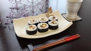 巻き寿司（海苔巻き）の作り方（レシピ） - How to make Maki Sushi Roll