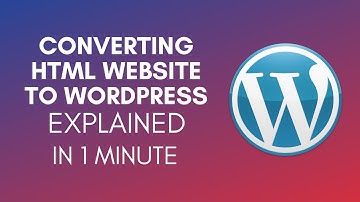 How To Convert HTML Website To WordPress (2025)