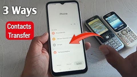 3 ways transfer all contacts from keypad to android | backup & transfer keypad number with Bluetooth