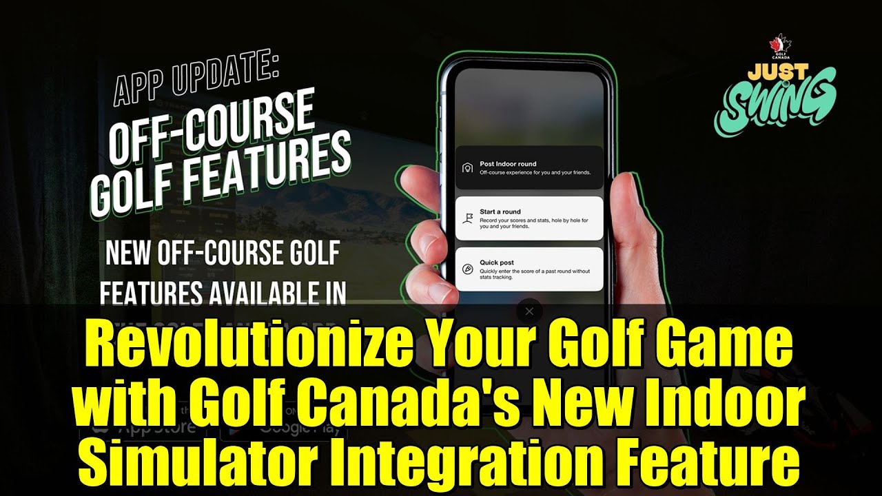 Измените свою игру в гольф с помощью новой функции интеграции с симулятором для игры в помещении ...