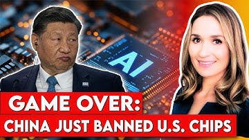 China Just BANNED All US AI Chips - Here