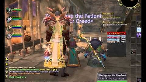 ZomgMage in ShadowFang Keep Heroic part 1 boss