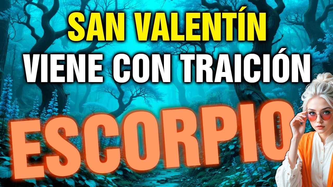 escorpio 😱 ANTES DE SAN VALENTÍN TODO CAMBIA… EL GOLPE ES BRUTAL ⚠️