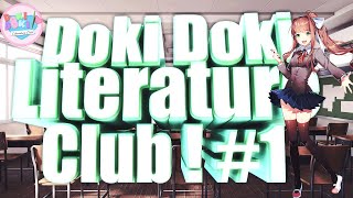 Doki Doki Literature Club! Прохождение №1.