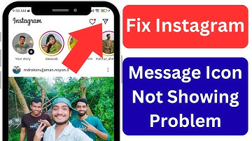 How To Fix Instagram DM Button Not Showing | Instagram Message Icon Missing