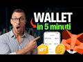 WALLET METAMASK in 5 min ???? metti al SICURO Crypto e NFT (GUIDA passo-passo)