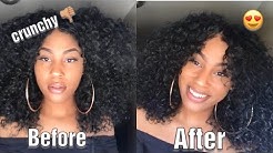 HOW TO REVIVE / REFRESH A CURLY SYNTHETIC WIG